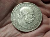 Vengrija 5 kronos 1900 sidabras - nuotraukos Nr. 2
