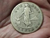 Filipinai 1 pesas 1907 sidabras