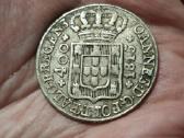 Portugalija 400 reis 1815 sidabras