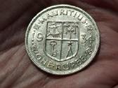Mauricijus 1 rupija 1934 sidabras