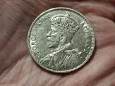 Mauricijus 1 rupija 1934 sidabras - nuotraukos Nr. 2