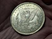 JAV 1 doleris 1884 O sidabras