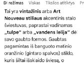 Parduodami staliniai šviestuvai - nuotraukos Nr. 2