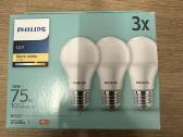 Philips LED lemputės E27 75w 1055 lumen 2700k