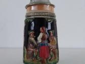 Senovinis vokiskas alaus bokalas su dagteliu. - nuotraukos Nr. 6