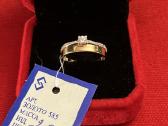 Prabangūs auksiniai 17-17,5 sužadėtuvių žiedai - nuotraukos Nr. 14