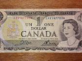 Kanados 1 $ banknotas