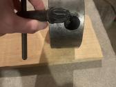 Tekinimo stakliu griebtuvas 130mm - nuotraukos Nr. 4
