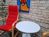 Vintažinis mid century Space Age kavos staliukas - nuotraukos Nr. 9