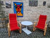 Vintažinis mid century Space Age kavos staliukas - nuotraukos Nr. 18