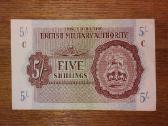 Anglijos 5 šilingu banknotas