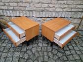 Vintažinės mid century modern naktinės spintelės - nuotraukos Nr. 4