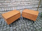 Vintažinės mid century modern naktinės spintelės - nuotraukos Nr. 14