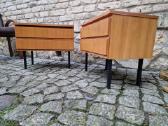 Vintažinės mid century modern naktinės spintelės - nuotraukos Nr. 17
