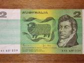 Australijos 2 $ banknotas