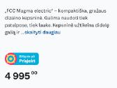 Magma elektrinis grilis - nuotraukos Nr. 2