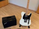 El. gitara Fender Squier Telecaster + Mustang Gt40 - nuotraukos Nr. 10