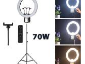 LED žiedinė lempa 70w su stovu – Pro Max