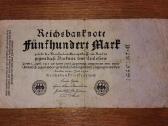 Vokietijos 500 markių banknotas