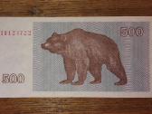 Lietuvos 500 talonu banknotas