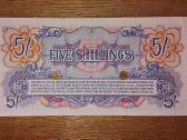 Anglijos 5 šilingu banknotas - nuotraukos Nr. 2