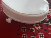Tualeto sėdynės paaukštinimas su dangčiu