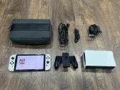 Nintendo Switch Oled, White, 64gb/mario kart 8