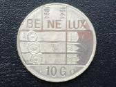 10 guldenų 1994m. Nyderlandai 15g. sidabras 720