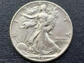 Puse dolerio 1941m. JAV sidabras 900 - nuotraukos Nr. 2