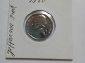 JAV 1960 Jefferson 5 Centai Proof Dcam