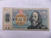 Čekoslovakijos banknotai1961-88m.