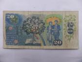 Čekoslovakijos banknotai1961-88m. - nuotraukos Nr. 2