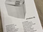 Popieriaus smulkintuvas Hsm Shredstar S5 - nuotraukos Nr. 3