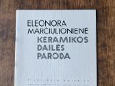 Keramikos dailės parodos katalogas 1974