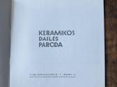 Keramikos dailės parodos katalogas 1974 - nuotraukos Nr. 2