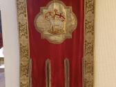 Bažnytinė liturginė vėliava su Agnus Dei XX a. v - nuotraukos Nr. 2