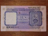 Anglijos 10 šilingu banknotas