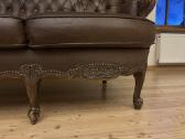 Vintažinė natūralios odos sofa - nuotraukos Nr. 5