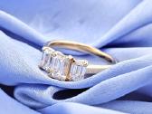 14 Kt geltono aukso žiedas su deimantais 2.13 ct - nuotraukos Nr. 2