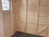 Medinis lauko sandėliukas 2x3m antracito spalva - nuotraukos Nr. 4