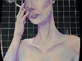 Paveikslas "Risky" 60x105 cm - nuotraukos Nr. 2