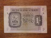Anglijos 1 šilingo banknotas