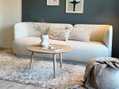 Buklė (boucle) / teddy audinio trivietė sofa