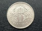 1 krona 1915m. Austrija sidabras
