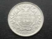 50 centavų 1916m. Portugalija sidabras 835