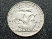 5 eskudai 1933m. Portugalija sidabras