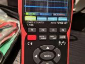 Multimetras oscilografas (osciloskopas) 2 x 50mhz