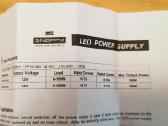LED matinimo šaltinis blokelis 24v 100w - nuotraukos Nr. 5
