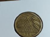 Vokietija 50 rentenpfenigų 1924a Au - nuotraukos Nr. 2