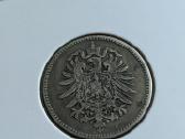 Vokietijos Imperija 1 markė, 1876 - nuotraukos Nr. 2
